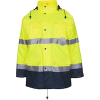 High-visibility parka Planam