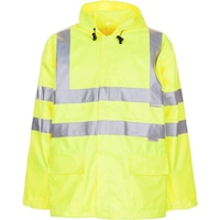 High-visibility rain jacket Planam Uni