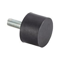 20 Piedini Antivibranti In Gomma Per Casse E Mobili – Ammortizzatori Stabili Per Amplificatori, Strumenti E Arredi, Neri, 30x30x10 Mm
