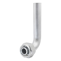 Connection 90 degree with female thread