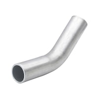 Aluminium pipe, 45 degree, Lokring