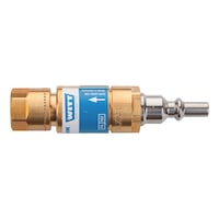 Takatulisuoja happi, pikaliitin