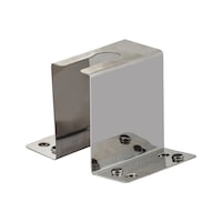 Earthing plate for centre clamps