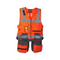 Hi-Vis tool vest Pro yellow and orange