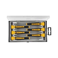 Hienomekaanikon ruuvimeisselisarja SL/PH, 6 osaa, ESD Felo