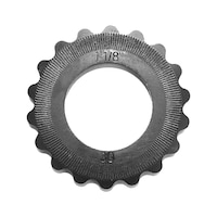 zWasher Smart Disc 1.7225 300 HV burnished steel