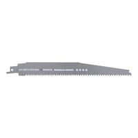 Sabre saw blade, construction, four stars, Multiblade Longlife/cast iron professional with ground carbide teeth