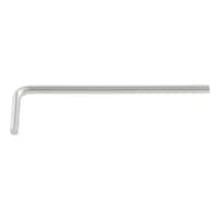 L-shaped hex key Inch sizes, short version
