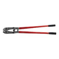 Bolt cutters with replaceable blades