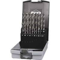 Twist drill VHM DIN 338 assort. 17 pcs 815214 Ruko