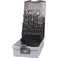 Twist drill VHM DIN 338 sort 23 pcs 815215C Ruko
