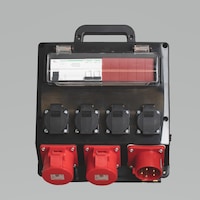 Construction site switchboard, case model