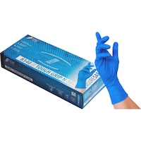 Disp. gloves nitrile Nitras Tough Grip N 300 8340