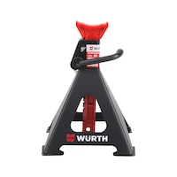 Axle stand with quick-adjustment feature