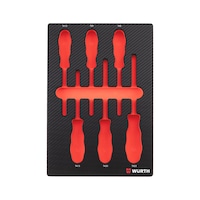System insert screwdriver set VDE TX 4.4.1 6 pcs