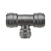 T-plug-in connector reduction plastic