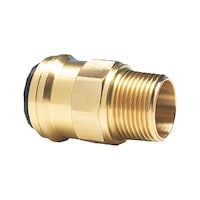 Screw connector brass