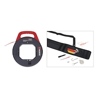 Cable routing system spiral pushers set