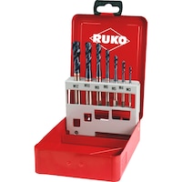 Coffret tarauds HSCo TiAlN trou borgne 7 pcs Ruko