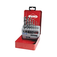 Coffret tarauds HSS brut trou borgne 14 pcs Ruko