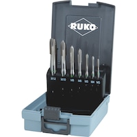 Screw tap cass. HSCo plain through hole 7 pcs Ruko