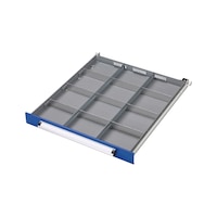 Set scheidingswanden voor laden US/USK, 12 vakken