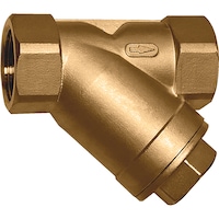 Mud flap gunmetal with stainless steel strainer