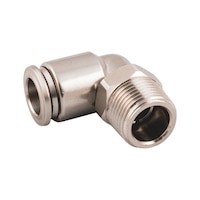 Equerre à piquage mâle conique inox A4