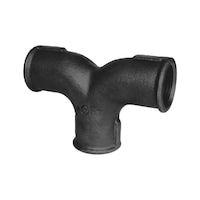 Premium 132 EN10242 E2 plain malleable cast iron