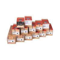 ASSY 4 P zinc-plated steel set, 2967 pieces