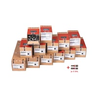 ASSY 4 wood cnstr. z-p. steel 1740 pcs starter set