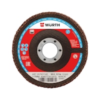 Lamella flap disc, alu. oxide, Standard series