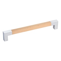 Maniglia per mobili di design ad arco MG-ZDH 2 In zinco pressofuso e legno