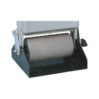 Rouleau en polyur&eacute;thane avec surface non poreuse nervur&eacute;e