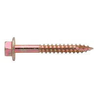Drilling screw, hexagon head with flange, inch