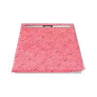 Shower board channel drainage flat