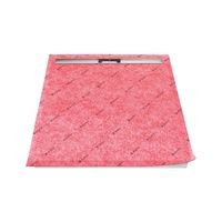 Shower board channel drainage super flat