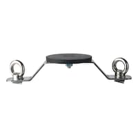 Magneettikiinnike valaisimeen