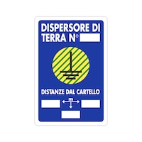 Cartello Pericolo Alta Tensione In Plastica Rigida 1mm - Formato A5 (210x148 Mm) Per Interni/Esterni, Conforme ISO 7010