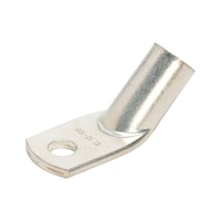 45° angled tube cable lug standard (similar to DIN)