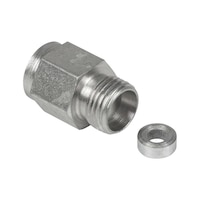 Adattatore porta manometro, filetto BSP