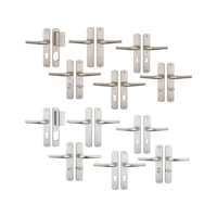 Ensemble sur plaques Salom&eacute; Home grandes plaques