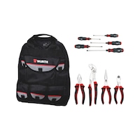 Tool backpack set 10 pcs