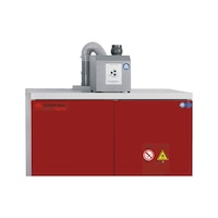 Szellőzőrendszer HSC veszélyes anyag-központhoz