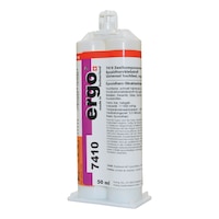 Adhesive, epoxy resin