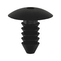 Yucool 60 Clip Fermo Cofano Auto In Plastica - Kit Universale Di Fissaggio Per Pannelli E Aste, Nero E Bianco