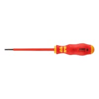 VDE screwdriver flat slotted