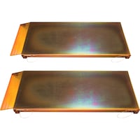 Skridskivesæt med opkørselsrampe