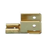 Connector bus bar, 4.8/6.3 x 0.8