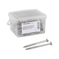 Terassiruuvi A2, osak, senkkaava uppokanta, TX